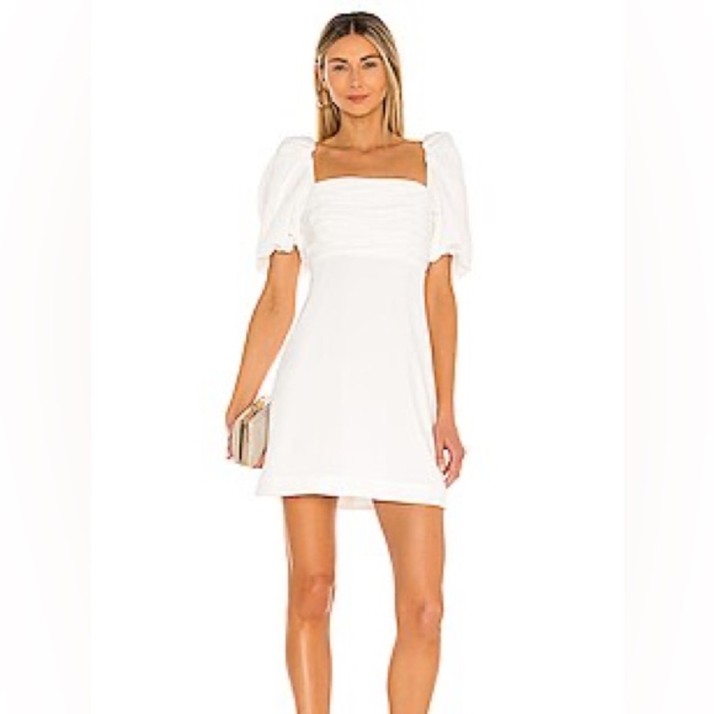 Cinq a Sept Odell Puff Sleeve Mini Dress
